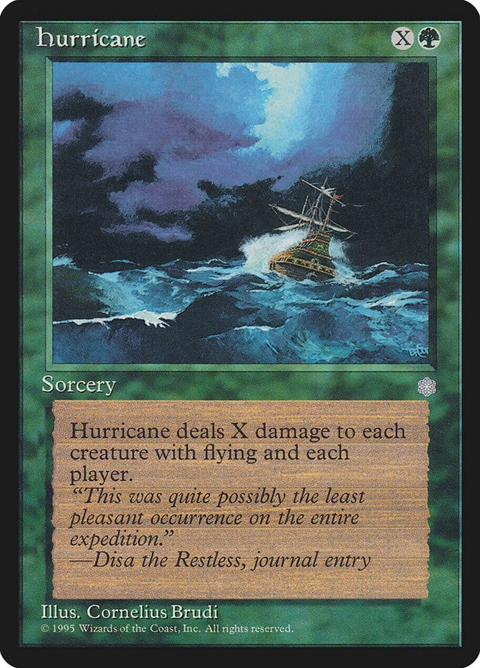 Image for Hurricane [Ice Age] - Magic: The Gathering