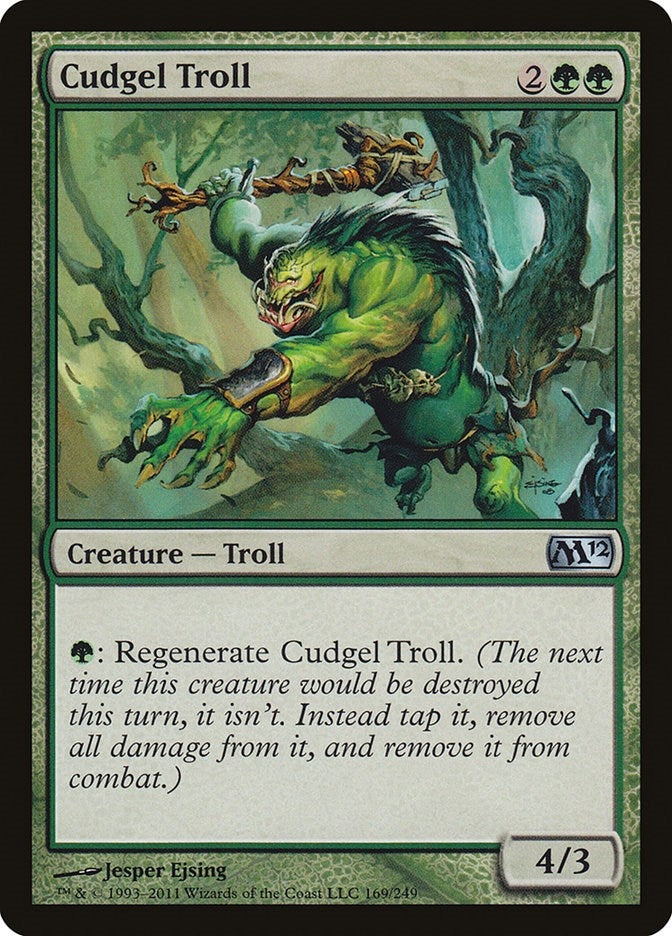 Image for Cudgel Troll (169) [Magic 2012 (M12)] - Magic: The Gathering