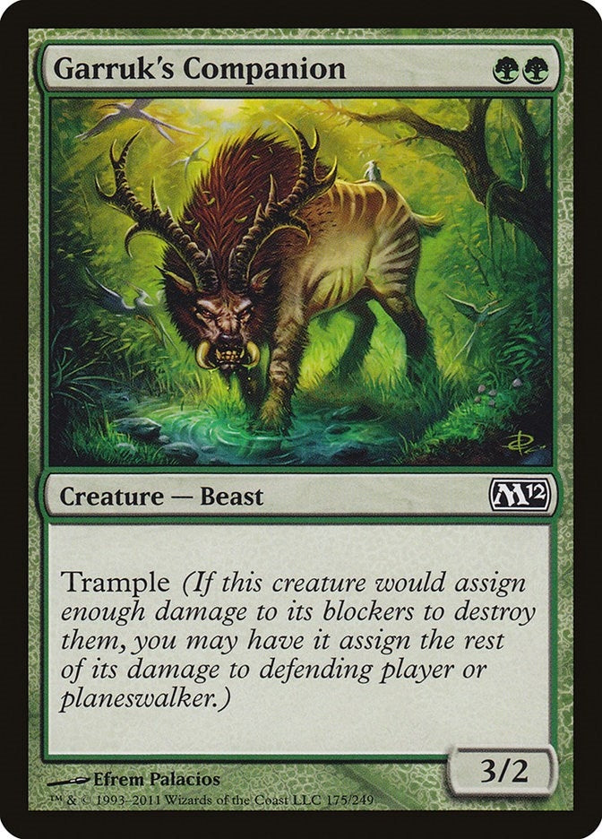 Garruk's Companion (175) [Magic 2012 (M12)]