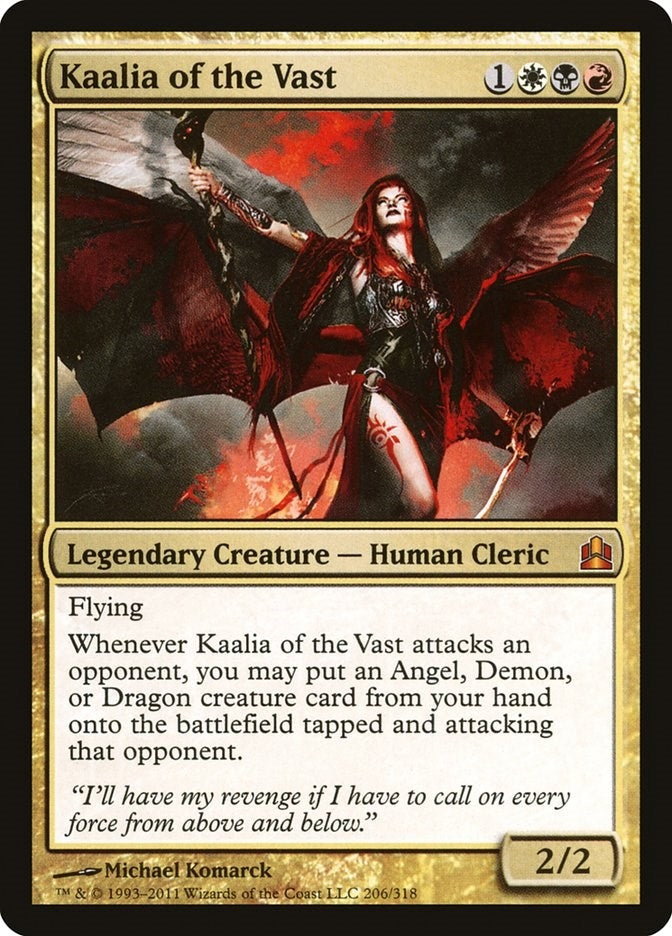 Image for Kaalia of the Vast (206) [Commander] - Magic: The Gathering