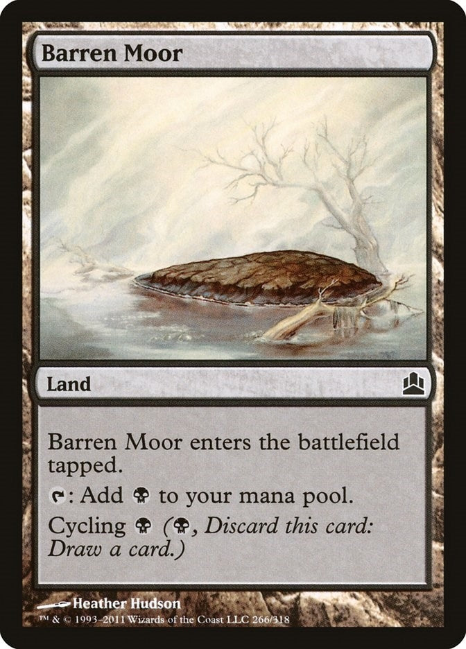 Image for Barren Moor (266) [Commander] - Magic: The Gathering