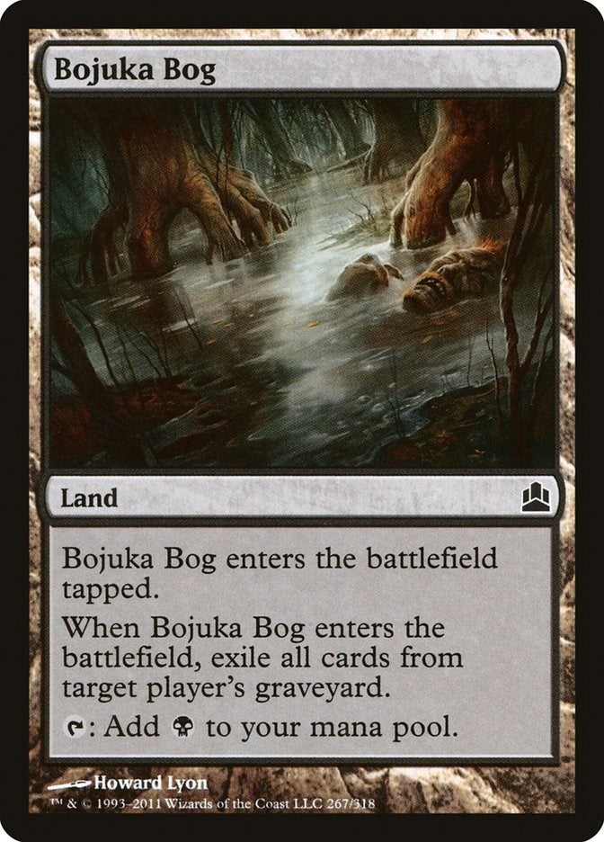 Image for Bojuka Bog (267) [Commander] - Magic: The Gathering