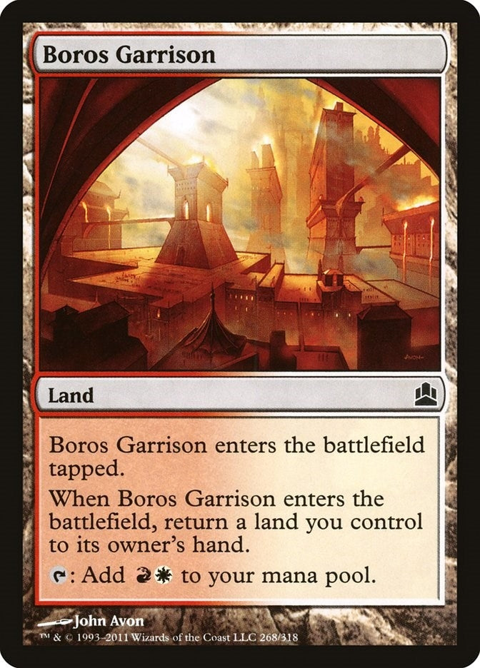 Image for Boros Garrison (268) [Commander] - Magic: The Gathering