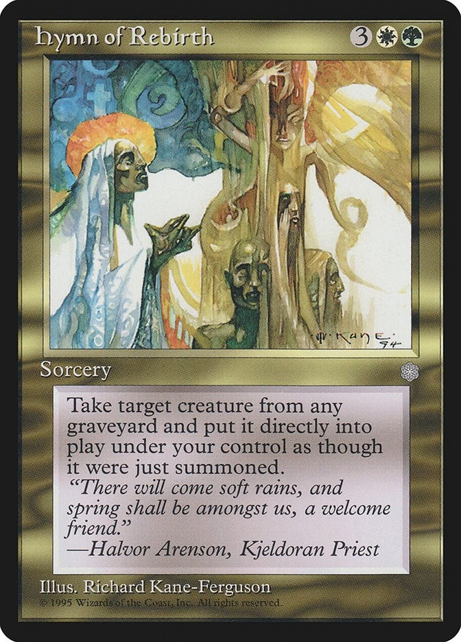 Image for Hymn of Rebirth (373) [Ice Age] - Magic: The Gathering