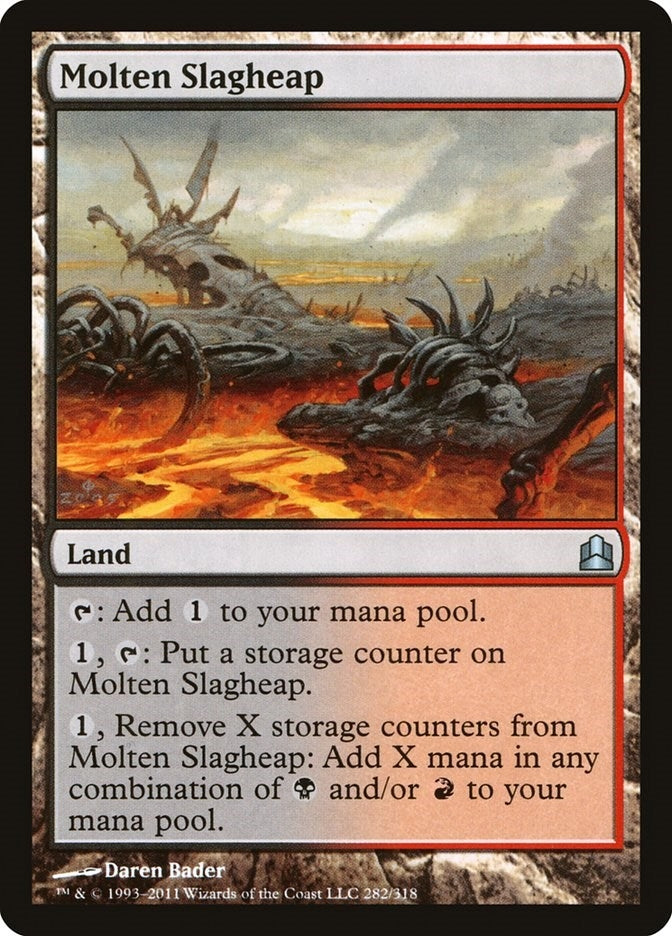 Image for Molten Slagheap (282) [Commander] - Magic: The Gathering