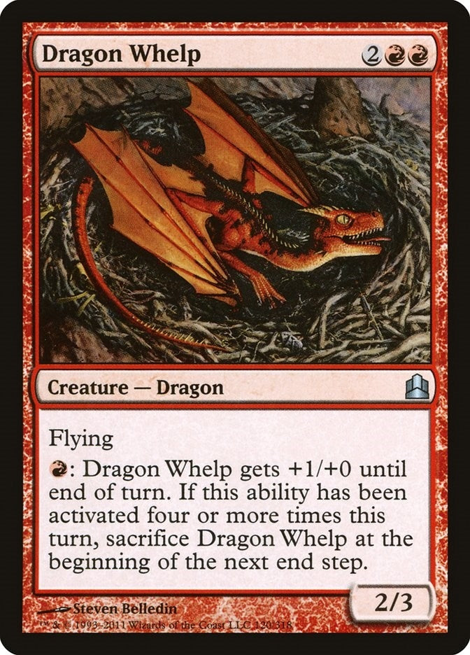 Image for Dragon Whelp (120) [Commander] - Magic: The Gathering