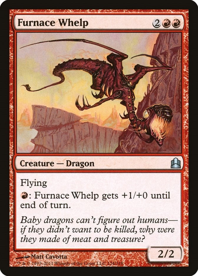 Image for Furnace Whelp (124) [Commander] - Magic: The Gathering