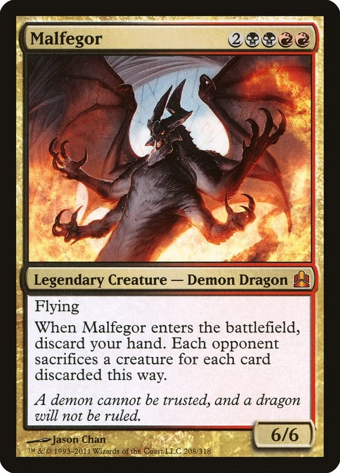 Image for Malfegor (208) [Commander] - Magic: The Gathering