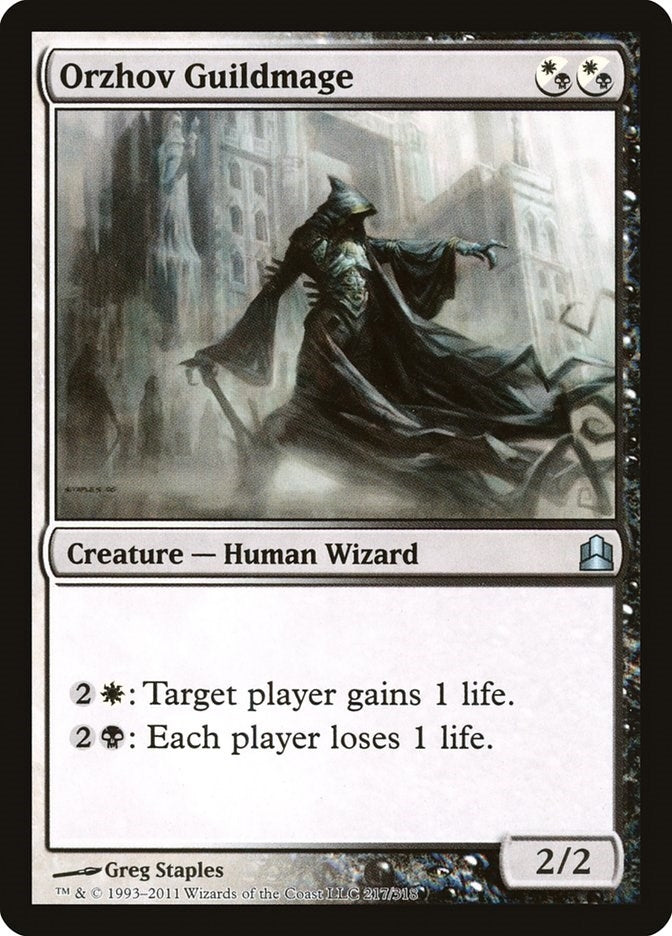 Image for Orzhov Guildmage (217) [Commander] - Magic: The Gathering
