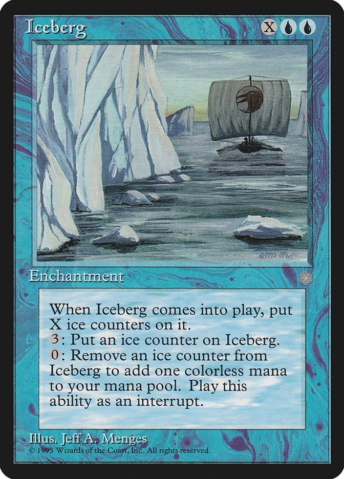 Image for Iceberg (73) [Ice Age] - Magic: The Gathering