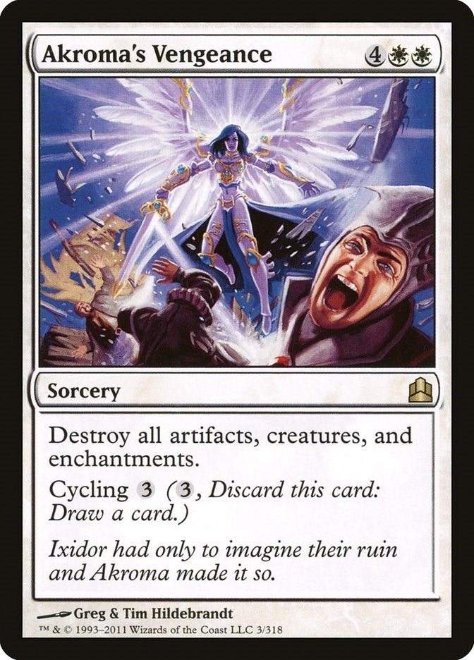 Image for Akroma's Vengeance (3) [Commander] - Magic: The Gathering