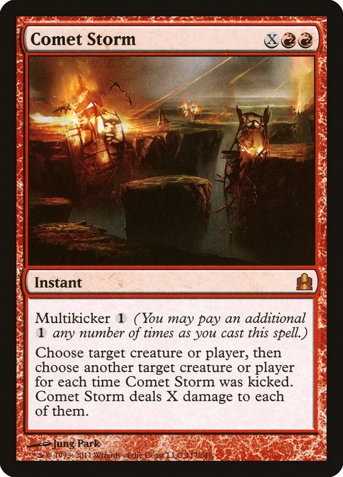 Image for Comet Storm (117) [Commander] - Magic: The Gathering