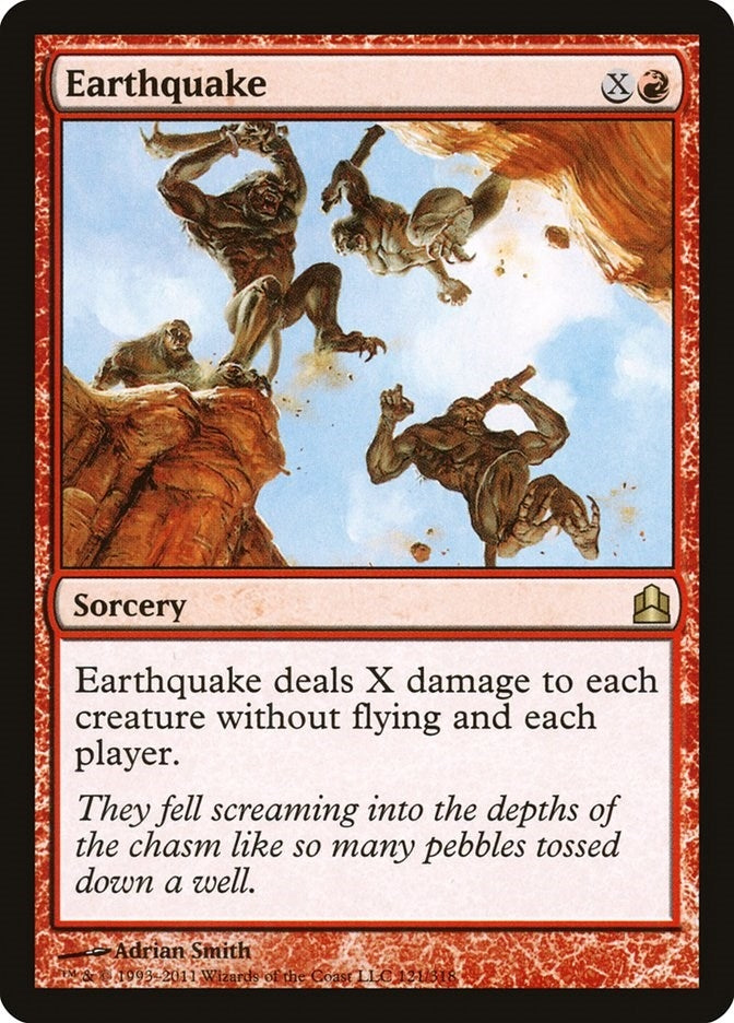 Image for Earthquake (121) [Commander] - Magic: The Gathering