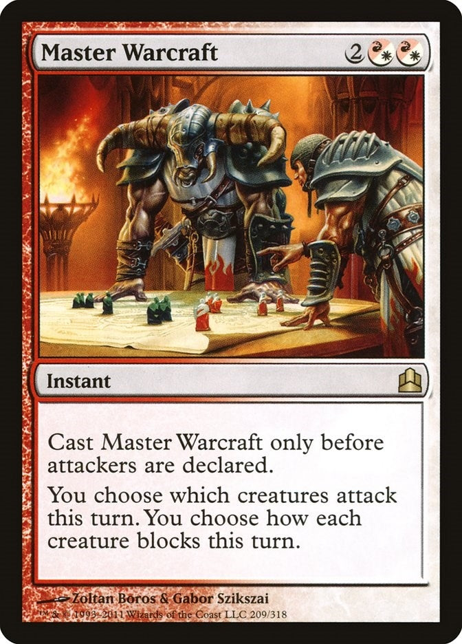 Image for Master Warcraft (209) [Commander] - Magic: The Gathering