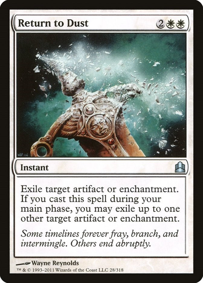 Image for Return to Dust (28) [Commander] - Magic: The Gathering