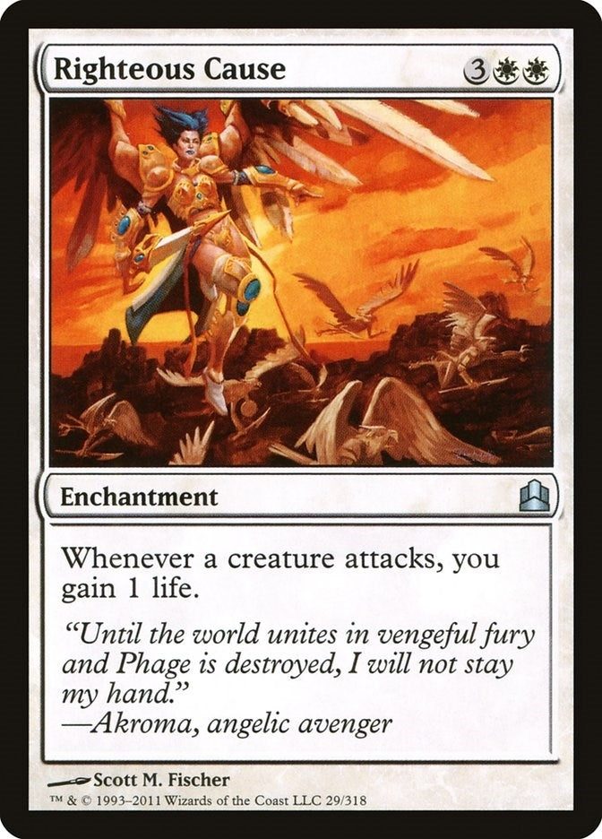 Image for Righteous Cause (29) [Commander] - Magic: The Gathering