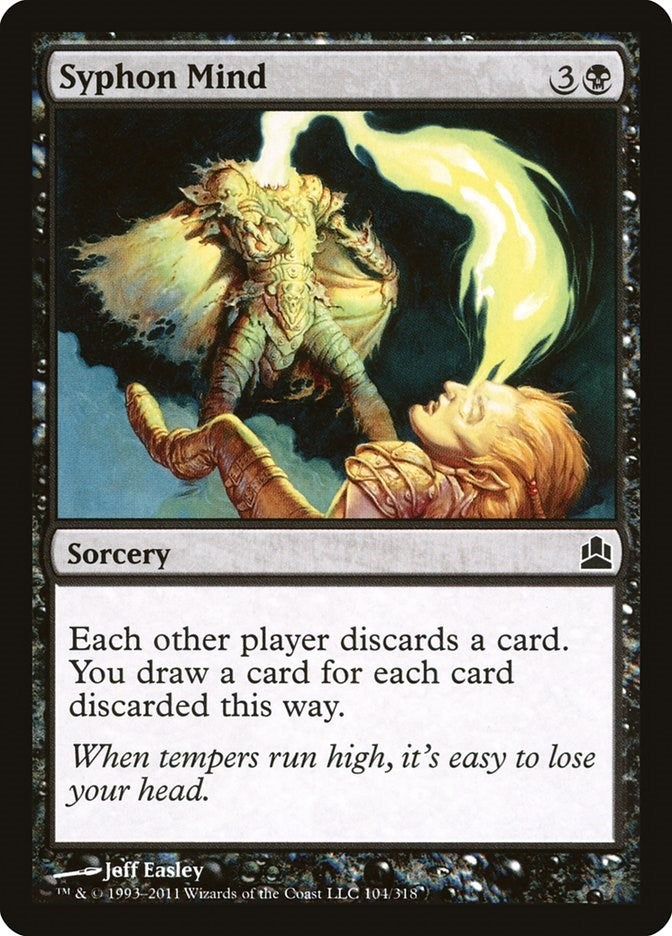Image for Syphon Mind (104) [Commander] - Magic: The Gathering