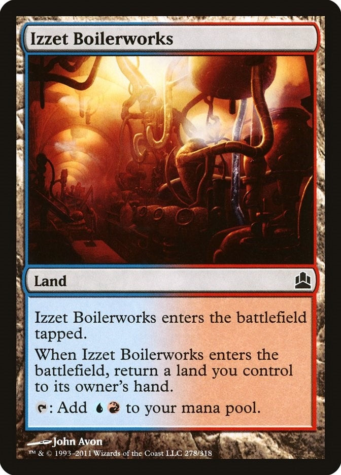 Image for Izzet Boilerworks (278) [Commander] - Magic: The Gathering