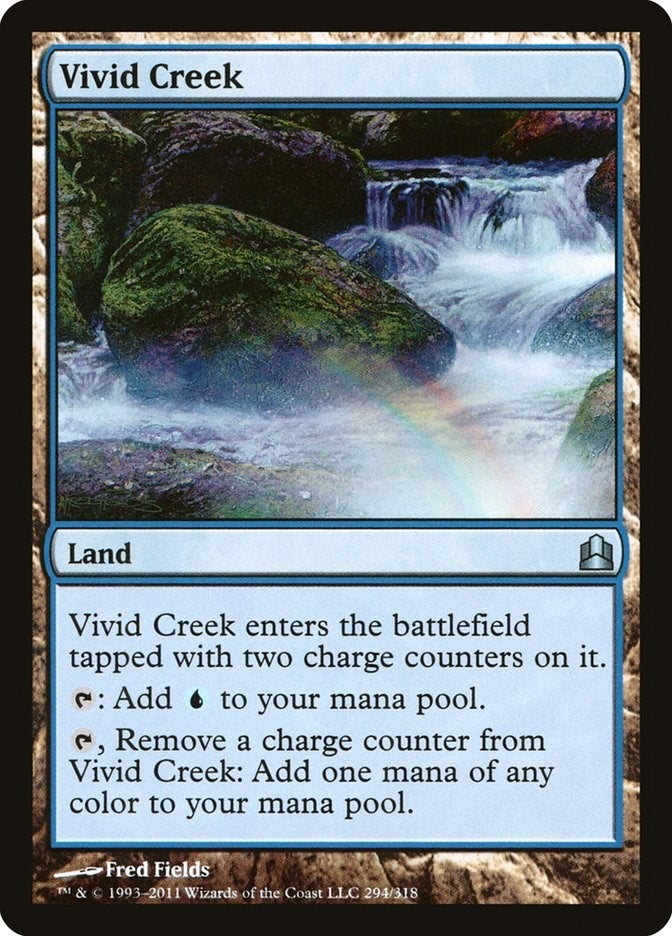 Image for Vivid Creek (294) [Commander] - Magic: The Gathering