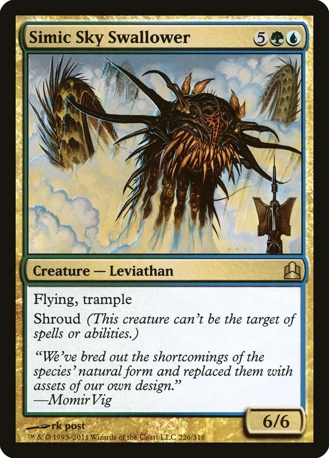 Image for Simic Sky Swallower (226) [Commander] - Magic: The Gathering