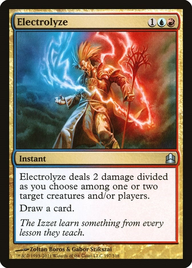 Image for Electrolyze (197) [Commander] - Magic: The Gathering