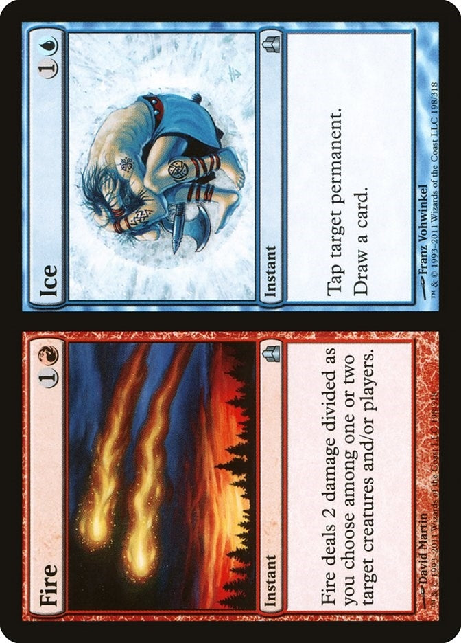 Image for Fire // Ice (198) [Commander] - Magic: The Gathering