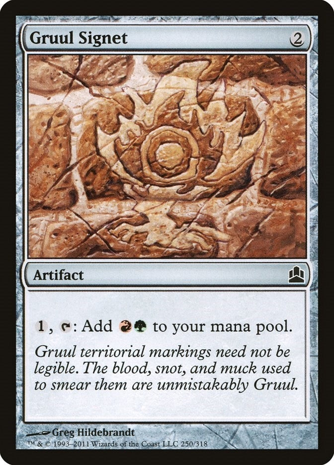 Image for Gruul Signet (250) [Commander] - Magic: The Gathering