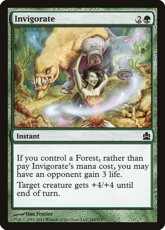 Image for Invigorate (162) [Commander] - Magic: The Gathering