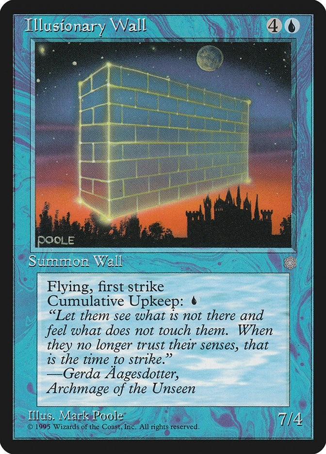 Image for Illusionary Wall [Ice Age] - Magic: The Gathering
