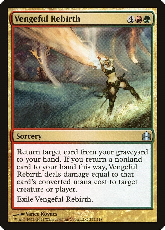 Image for Vengeful Rebirth [Commander] - Magic: The Gathering