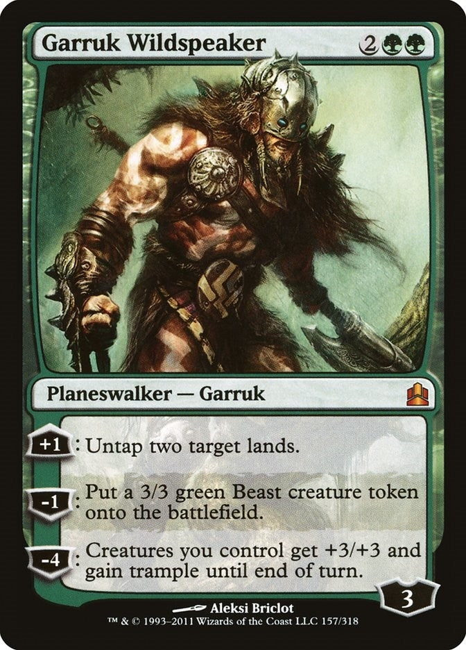 Image for Garruk Wildspeaker (157) [Commander] - Magic: The Gathering