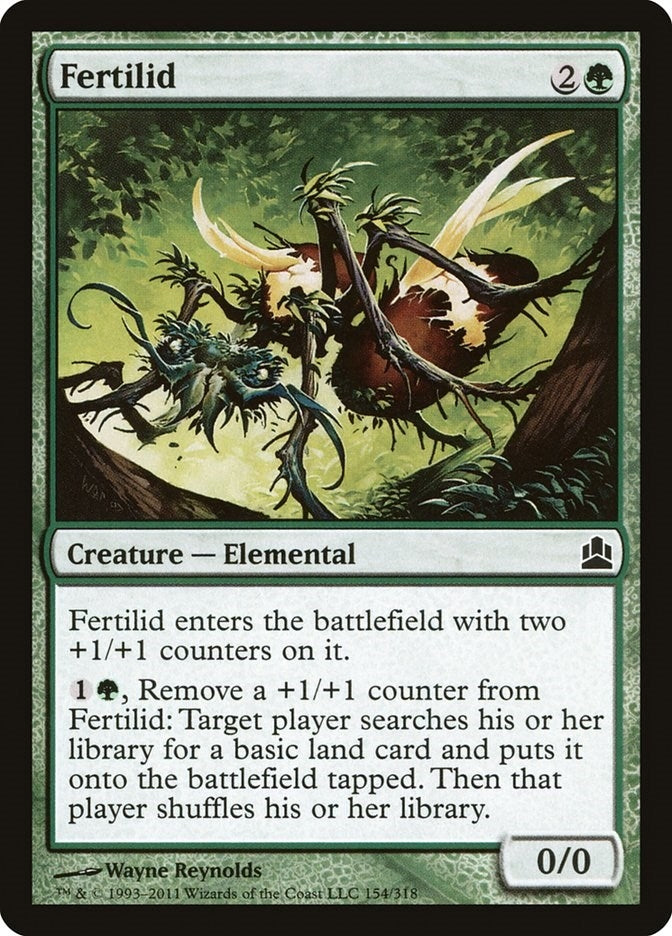 Image for Fertilid (154) [Commander] - Magic: The Gathering