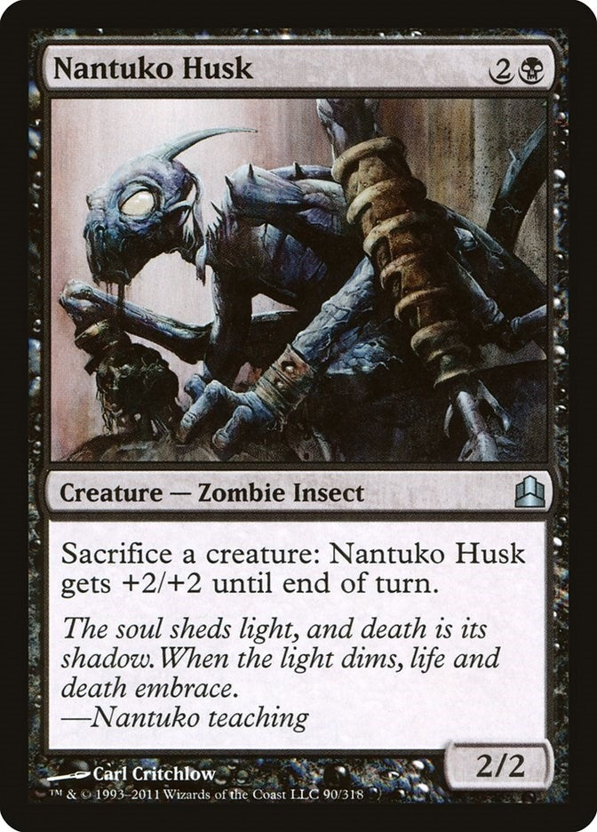 Image for Nantuko Husk (90) [Commander] - Magic: The Gathering