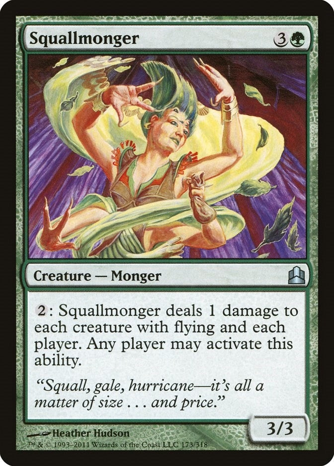 Image for Squallmonger (173) [Commander] - Magic: The Gathering