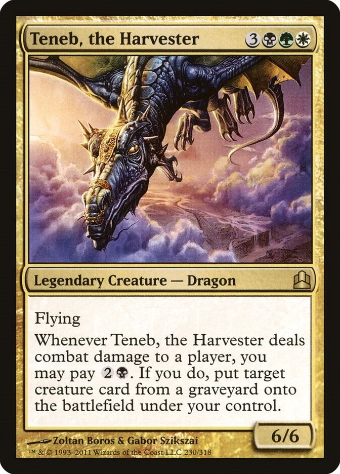 Image for Teneb, the Harvester (230) [Commander] - Magic: The Gathering