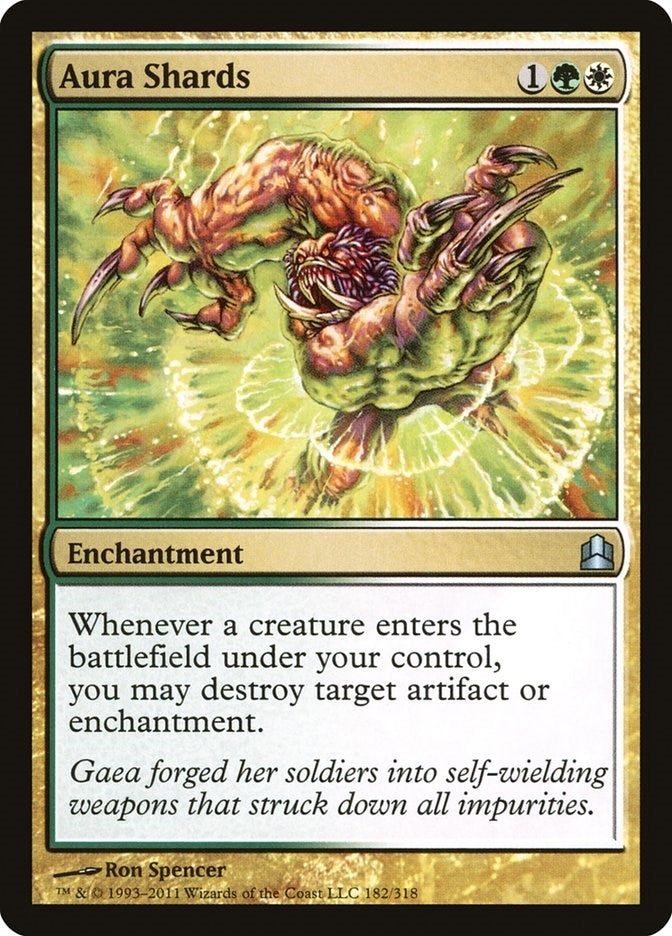 Image for Aura Shards (182) [Commander] - Magic: The Gathering