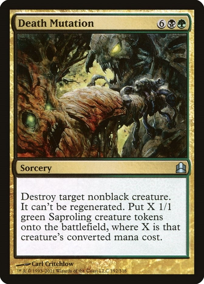 Image for Death Mutation (192) [Commander] - Magic: The Gathering