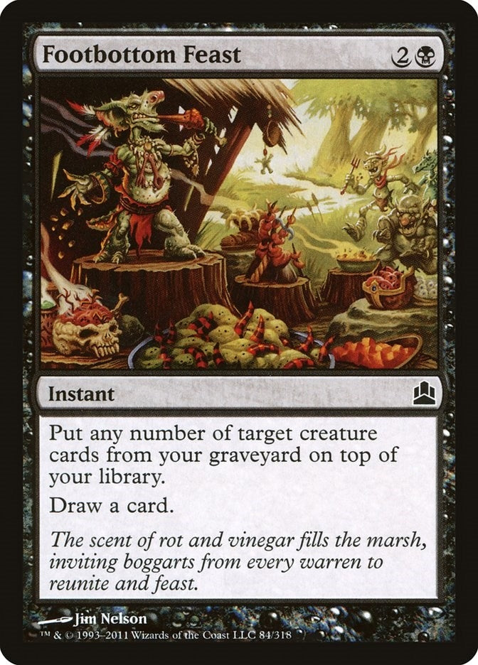 Image for Footbottom Feast (84) [Commander] - Magic: The Gathering