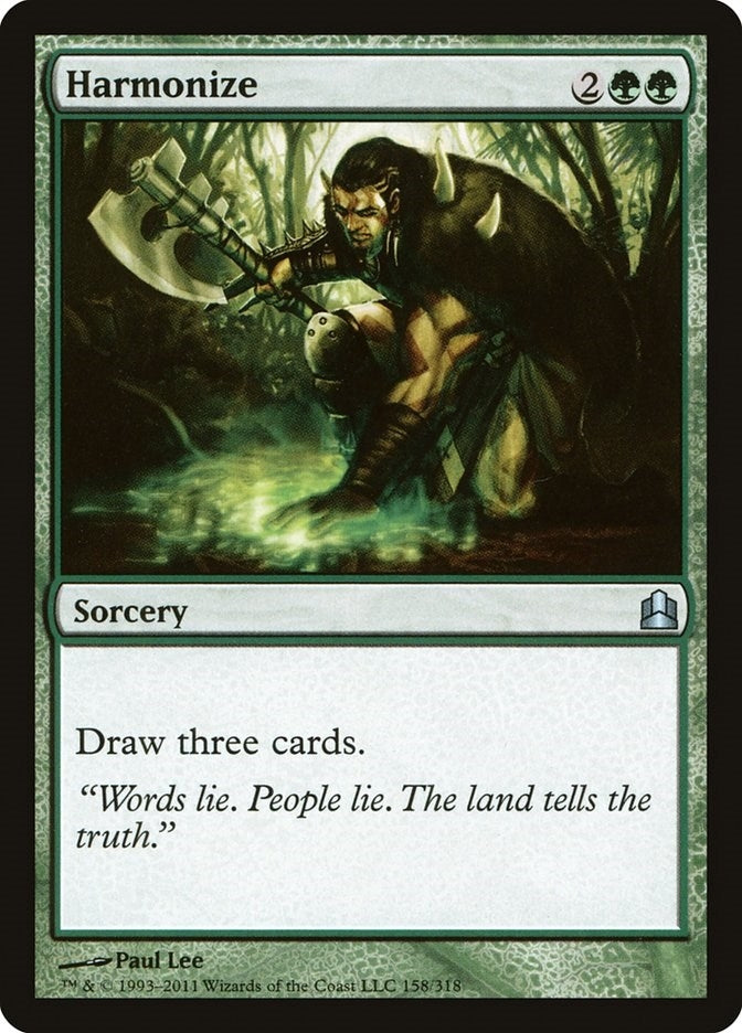 Image for Harmonize (158) [Commander] - Magic: The Gathering