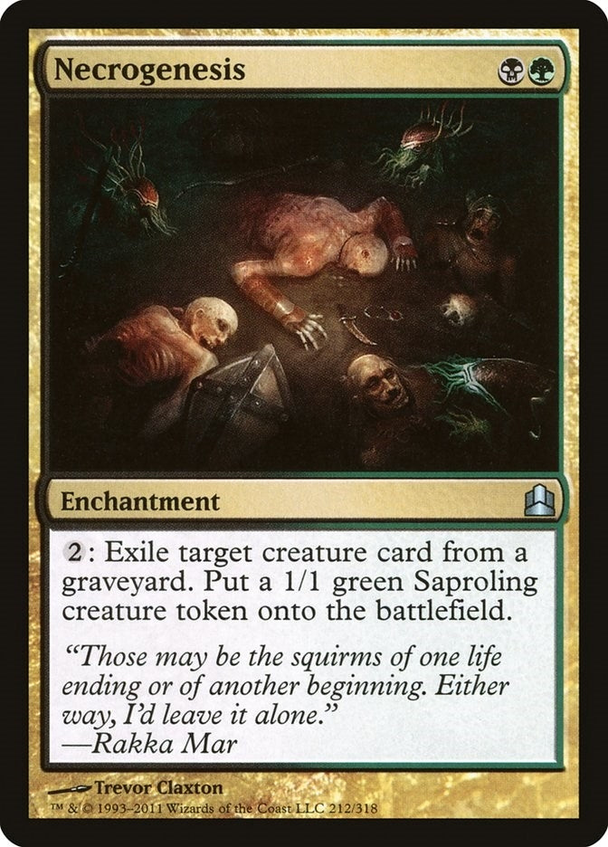 Image for Necrogenesis (212) [Commander] - Magic: The Gathering