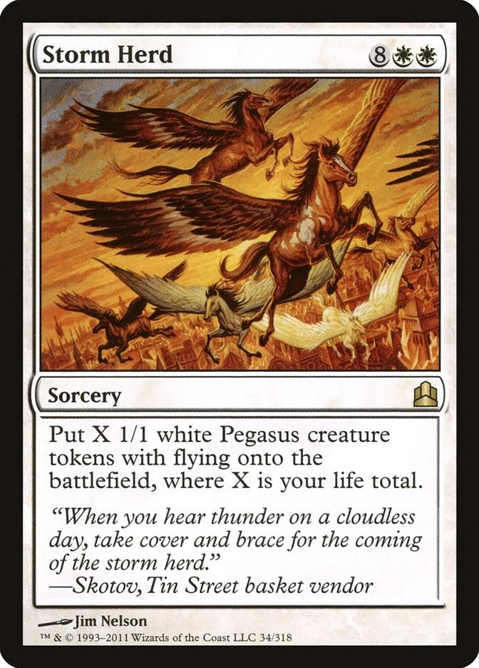 Image for Storm Herd (34) [Commander] - Magic: The Gathering