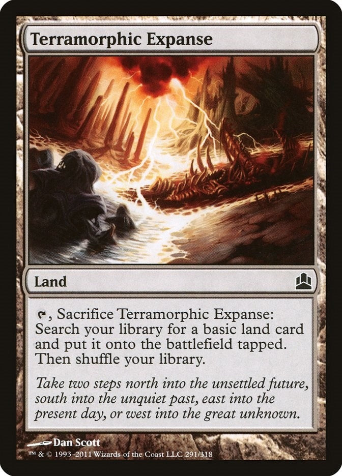 Image for Terramorphic Expanse (291) [Commander] - Magic: The Gathering
