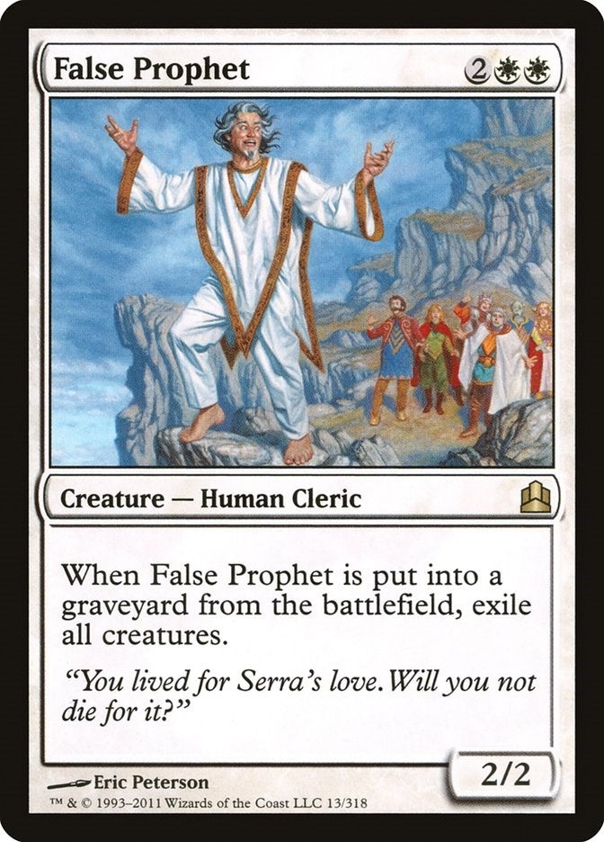 Image for False Prophet (13) [Commander] - Magic: The Gathering