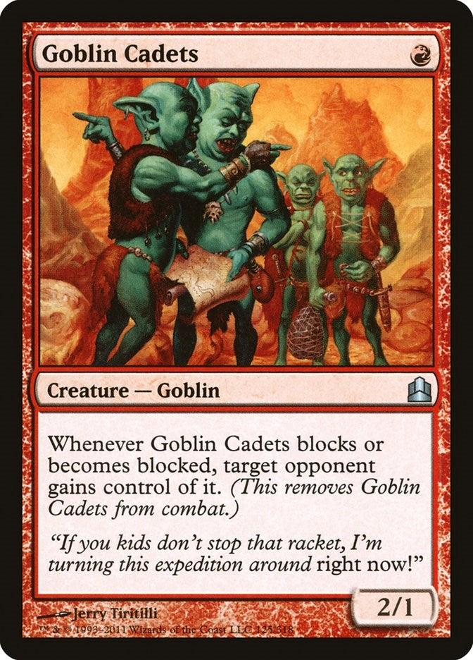 Image for Goblin Cadets (125) [Commander] - Magic: The Gathering