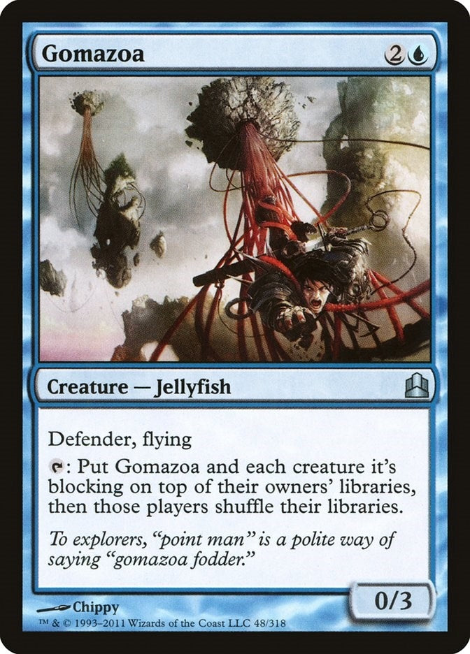 Image for Gomazoa (48) [Commander] - Magic: The Gathering