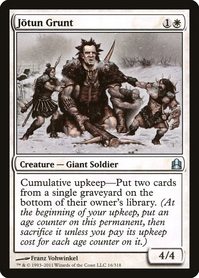 Image for Jotun Grunt (16) [Commander] - Magic: The Gathering