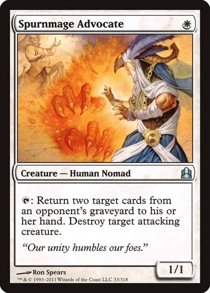 Image for Spurnmage Advocate (33) [Commander] - Magic: The Gathering