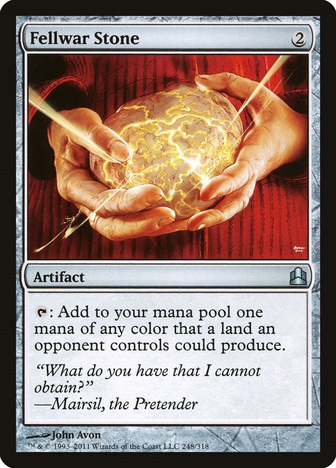 Image for Fellwar Stone (248) [Commander] - Magic: The Gathering
