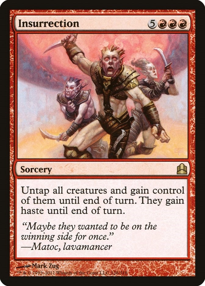 Image for Insurrection (126) [Commander] - Magic: The Gathering