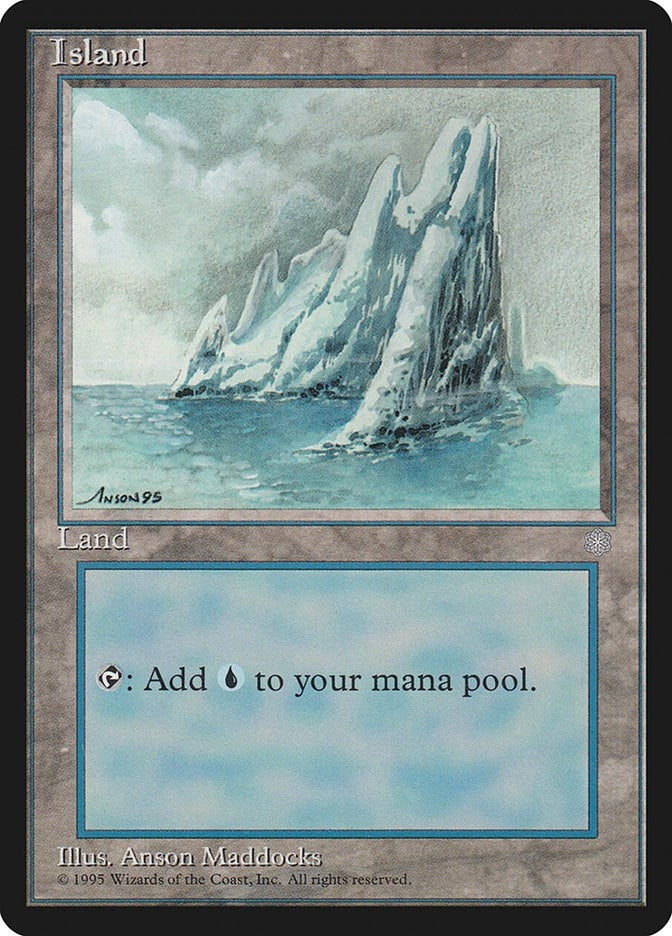 Image for Island (334) (334) [Ice Age] - Magic: The Gathering